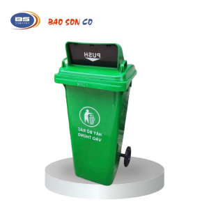 THÙNG RÁC NẮP HỞ 120L