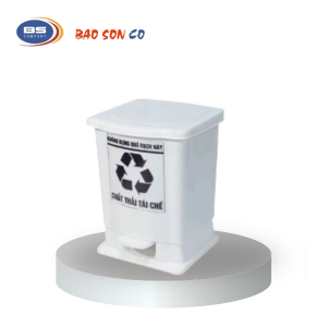 Thùng rác Y Tế 25 lít màu trắng
