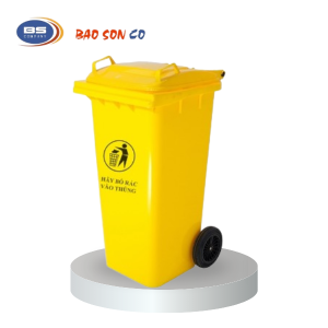 THÙNG RÁC 120L TIÊU CHUẨN
