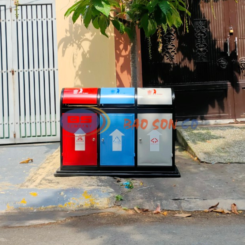 Thùng rác ngoài trời đẹp Thùng rác ngoài trời đẹp