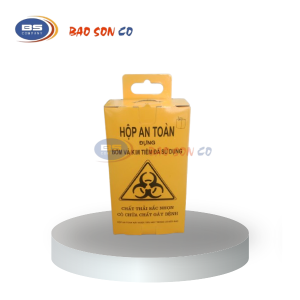 Hộp giấy 5L đựng kim tiêm