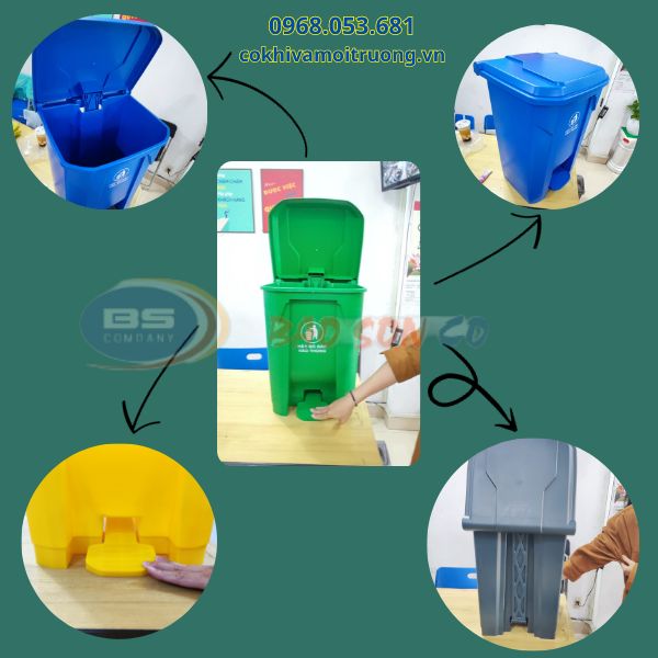 Ưu điểm của thùng đạp chân 30L