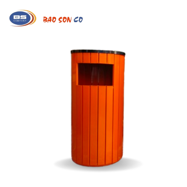 Thùng đựng rác ngoài trời tròn mã A78C Thùng đựng rác ngoài trời tròn mã A78C