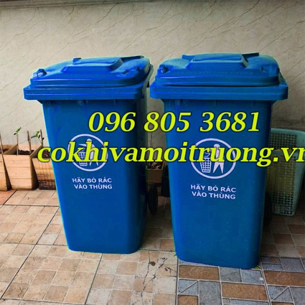 Thùng rác xanh dương 240l (3)