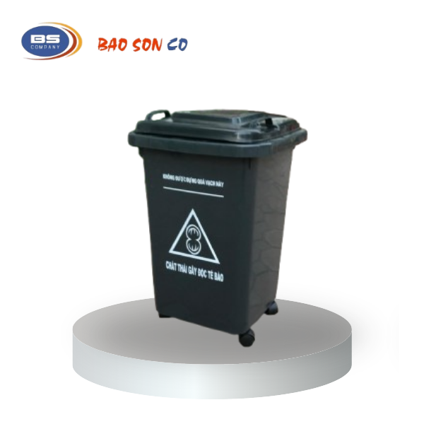 Thùng rác nhựa 60 lít Thùng rác nhựa 60 lít