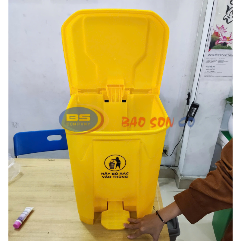 thùng rác nhựa y tế 30 lít thùng rác nhựa y tế 30 lít