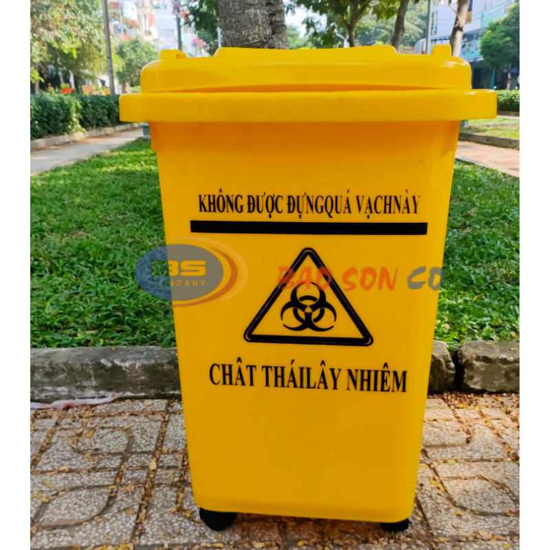 Thùng rác nhựa 60 lít Thùng rác nhựa 60 lít