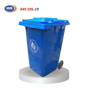 THÙNG RÁC NHỰA 240 LÍT XANH DƯƠNG