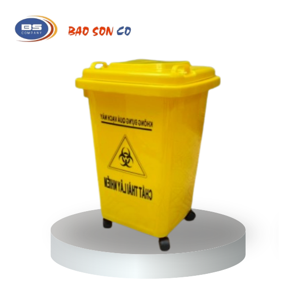 Thùng rác nhựa 60 lít Thùng rác nhựa 60 lít