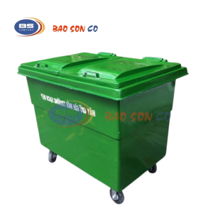 xe gom rác composite