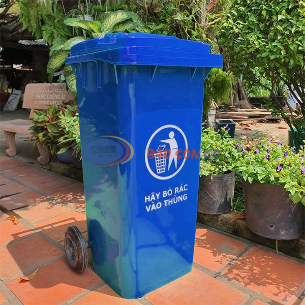 THÙNG 120L XANH TIÊU CHUẨN THÙNG 120L XANH TIÊU CHUẨN