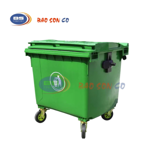 THÙNG RÁC 1100L NHƯ HDPE CAO CẤP