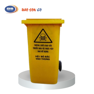 Thùng rác chứa thuốc bảo vệ thực vật