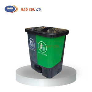 THÙNG RÁC NHỰA 2 NGĂN