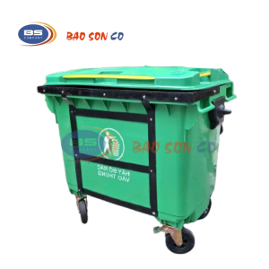 xe gom rác gia cố