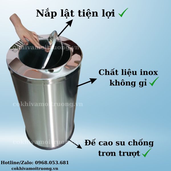 Cấu tạo của thùng 