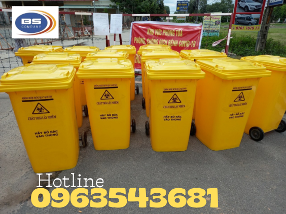 Thùng đựng chất thải lây nhiễm 