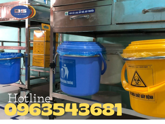 Xô rác y tế loại 20L