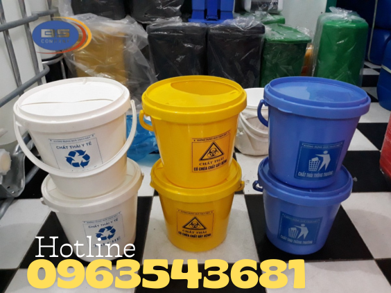 Xô đựng rác y tế loại 10L