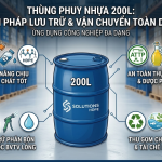 Thùng nhựa 200l