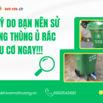 tự làm thùng ủ rác hữu cơ