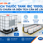 Kích Thước Tank IBC 1000L